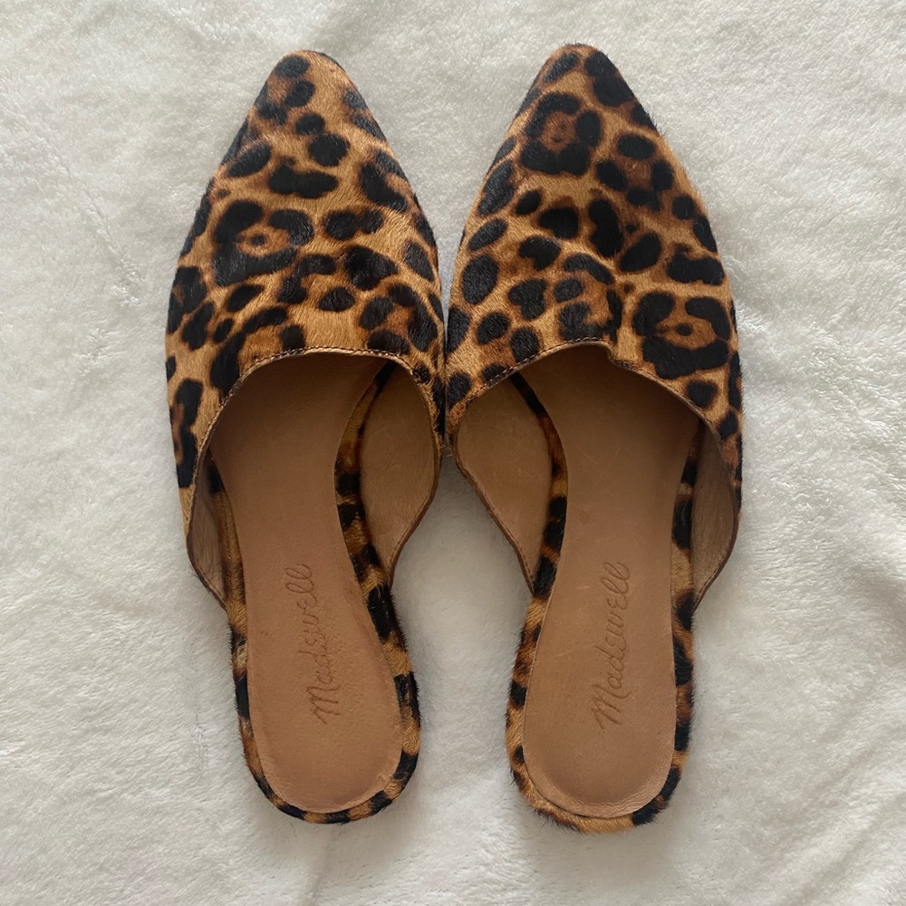 Madewell leopard mules